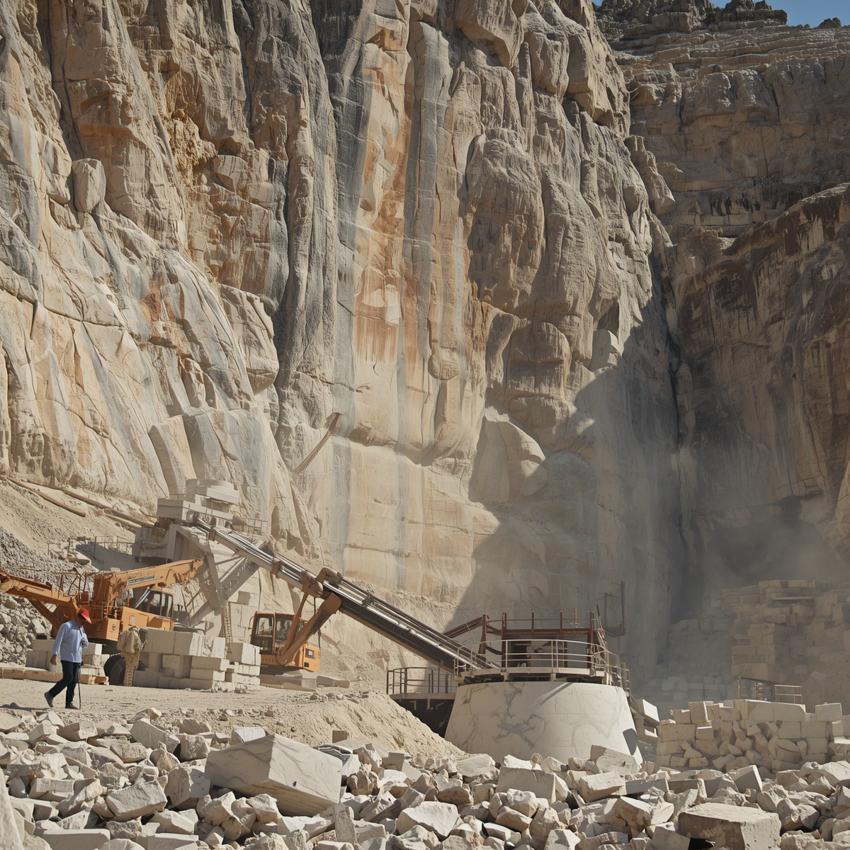 Marble Quarrying